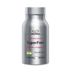 WellMe, SuperFors (для снижения жировой массы тела и улучшения спортивных результатов), таблетки, 60 шт.