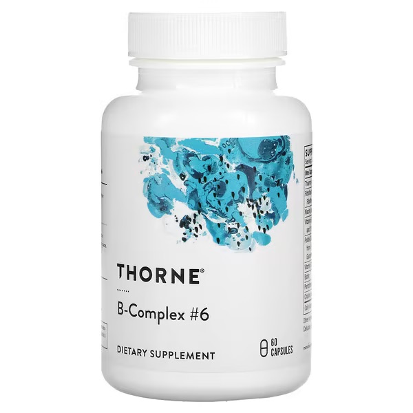 Thorne Research, B-Complex #6, капсулы, 60 шт.