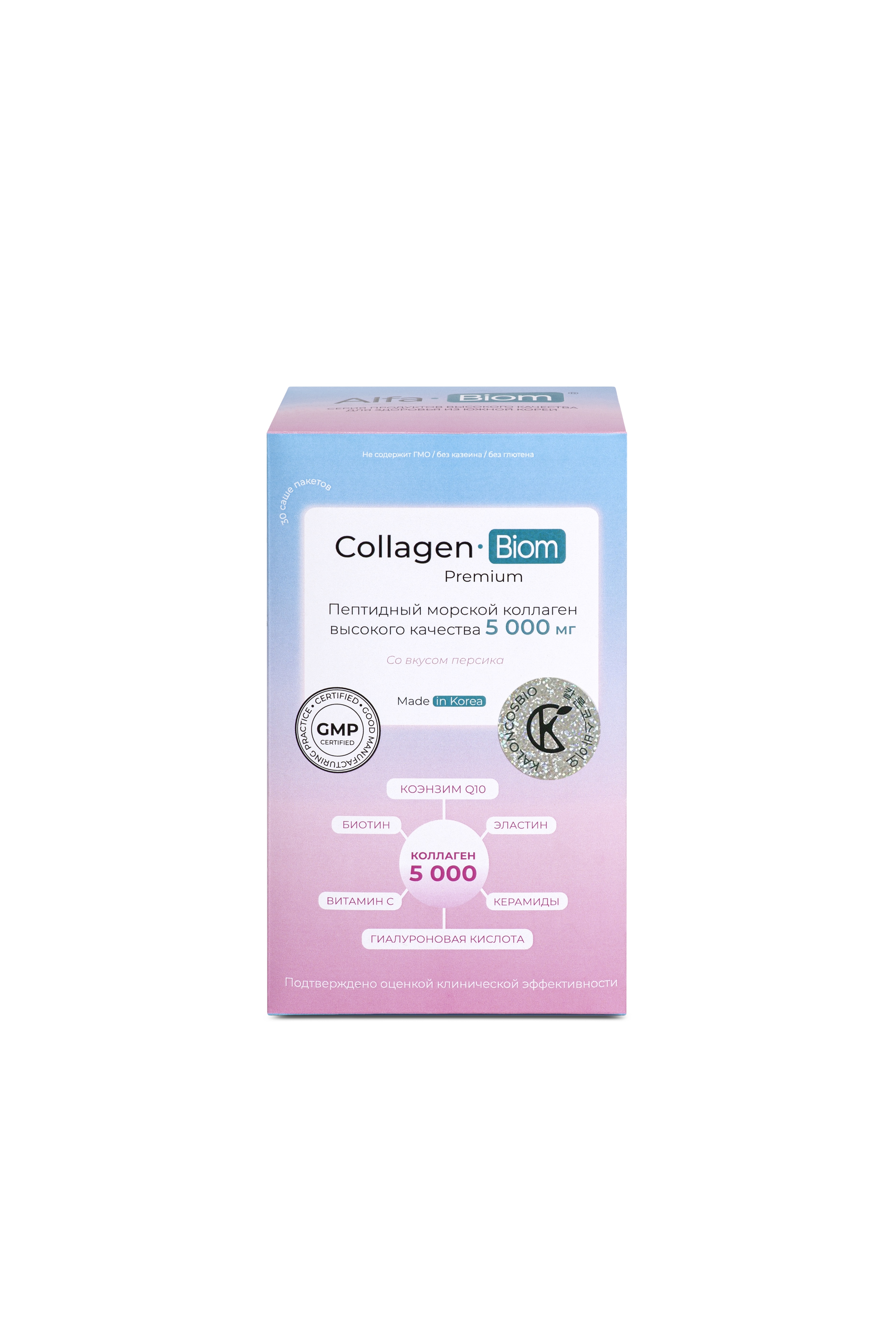 Collagen-Biom, Коллаген «Collagen-Biom Premium», порошок, 30х6 г