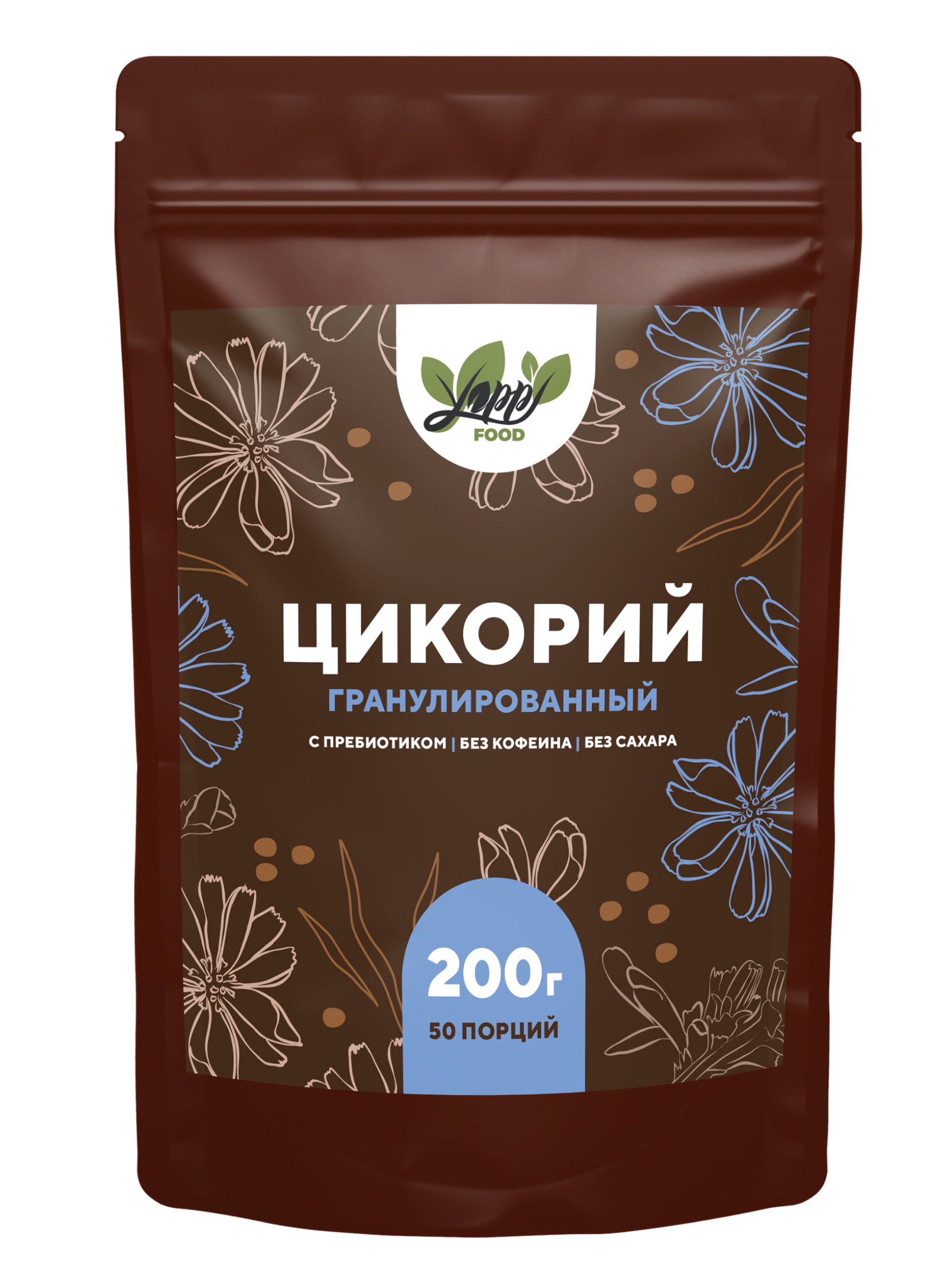 Yappi, Цикорий сублимированный гранулированный, 200 г
