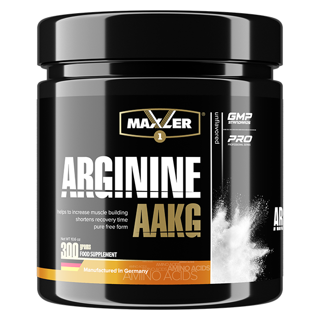 Maxler, Аргинин AAKG, порошок, 300 г