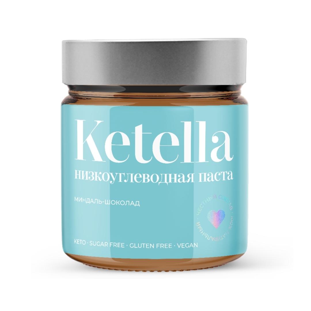 Beauty Diet, Кето-паста «Ketella» шоколадно-миндальная, 180 г