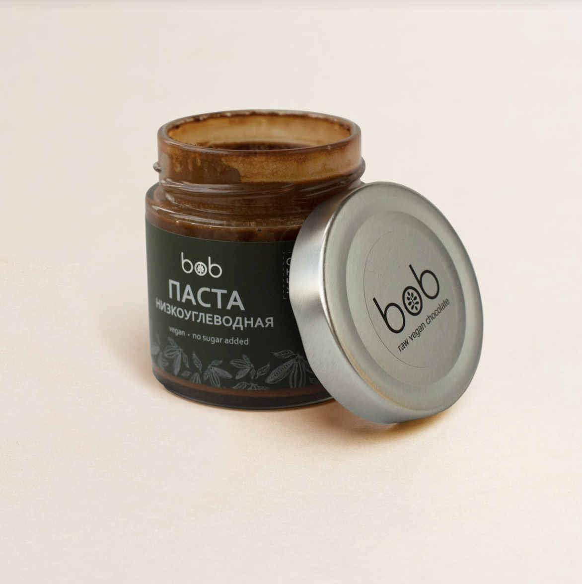bob, Низкоуглеводная шоколадная паста, 200 г