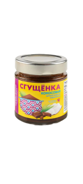 UFEELGOOD, Сгущенка кокосовая «Шоколадная карамель», 200 г