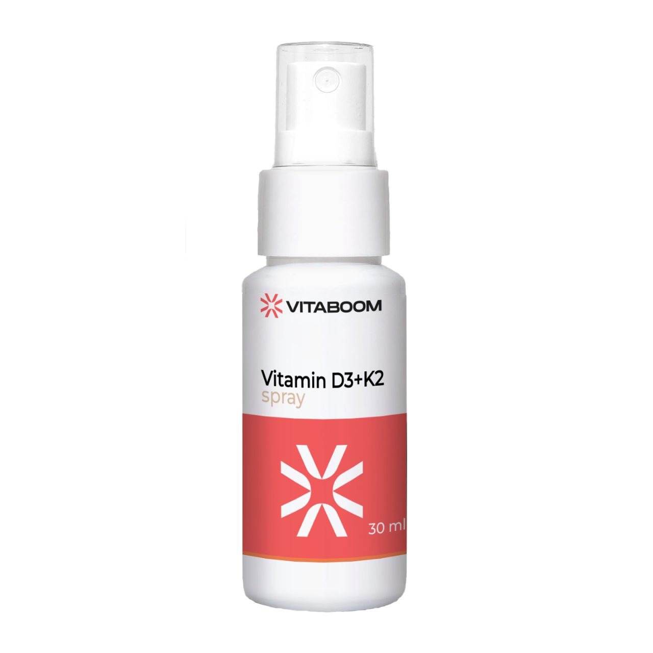 Vitaboom, Витамин D3+K2 (МК-7) со вкусом малины, спрей, 30 мл
