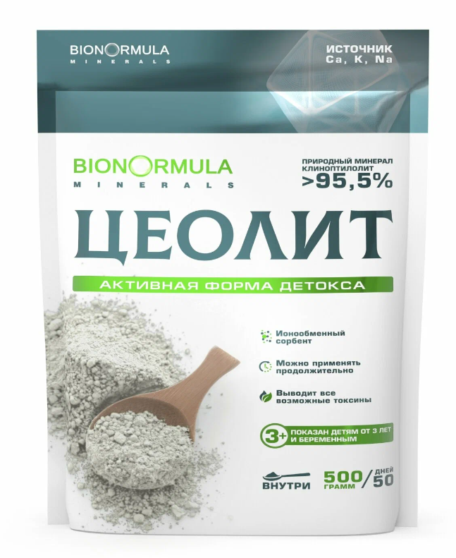 Prodex, BIONORMULA Цеолит, порошок, 500 г