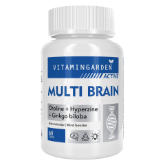 Vitamin Garden, MULTI BRAIN (для поддержки работы мозга), капсулы, 60 шт.