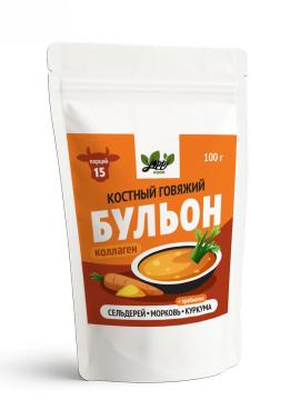 Yappi, Костный говяжий бульон, 100 г