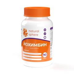 NATURALSPHERE, Йохимбин+цинк хелат (бисглицинат), капсулы, 90 шт.