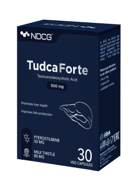 NDCG, TUDCA Forte (тауроурсодезоксихолевая кислота), капсулы, 30 шт.