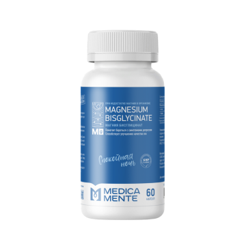 MEDICA MENTE, Магний (бисглицинат), капсулы, 60 шт.