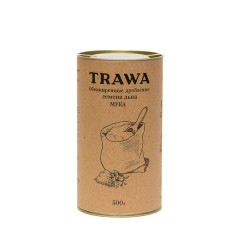 TRAWA, Обезжиренная и дробленая льняная семечка (мука), 500 г.