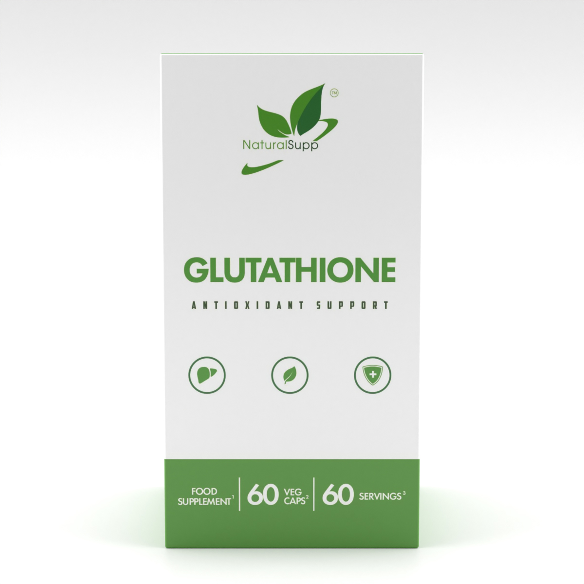 NaturalSupp, Глубаланс (глутатион), растительные капсулы, 60 шт.