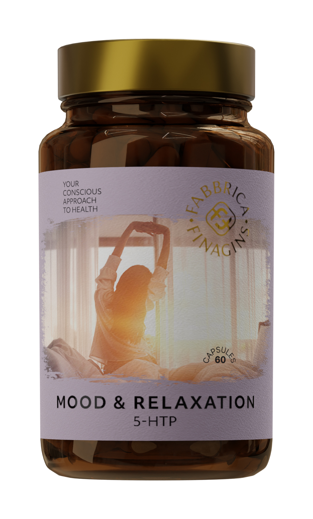 Fabbrica Finagins, 5-HTP, капсулы, 60 шт.