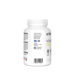 ULTRASUPPS, Витамин C ( L-аскорбиновая кислота), таблетки, 60 шт.