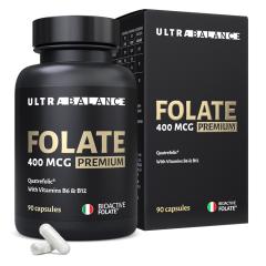 Ultrabalance, Метилфолат Премиум, капсулы, 90 шт.
