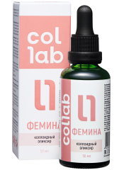 Collab, Комплекс для женщин, либидо (ямс дикий, дудник, витамин D3 + Е + B6 + B1) жидкость, 50 мл