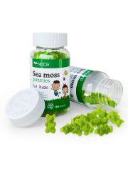 NDCG, Sea Moss for kids (ирландский мох), со вкусом яблока, жевательные конфеты, 60 шт.