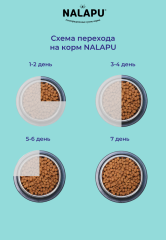 NALAPU, Сухой корм для взрослых кошек Indoor&Hairball Antistress, с мясом домашней птицы, 1200 г