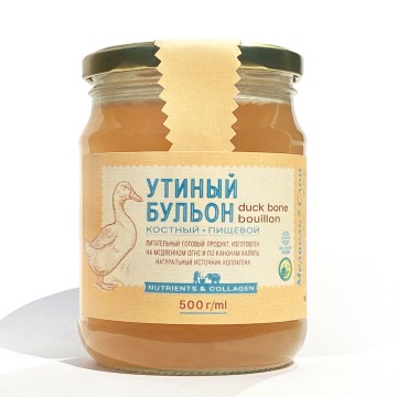 Медведь и Слон, Костный бульон утиный (халяль), 500 г