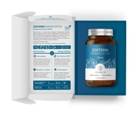 ORGANICON, ZOSTERIN Marine Detox (энтеросорбент), растительные капсулы, 60 шт.