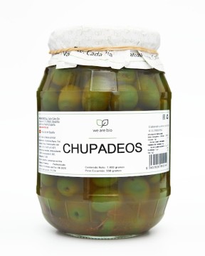 WE ARE BIO, Оливки сорта Chupadedos, 1400 г