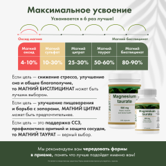 Restartbio, Магний (таурат), капсулы, 240 шт.