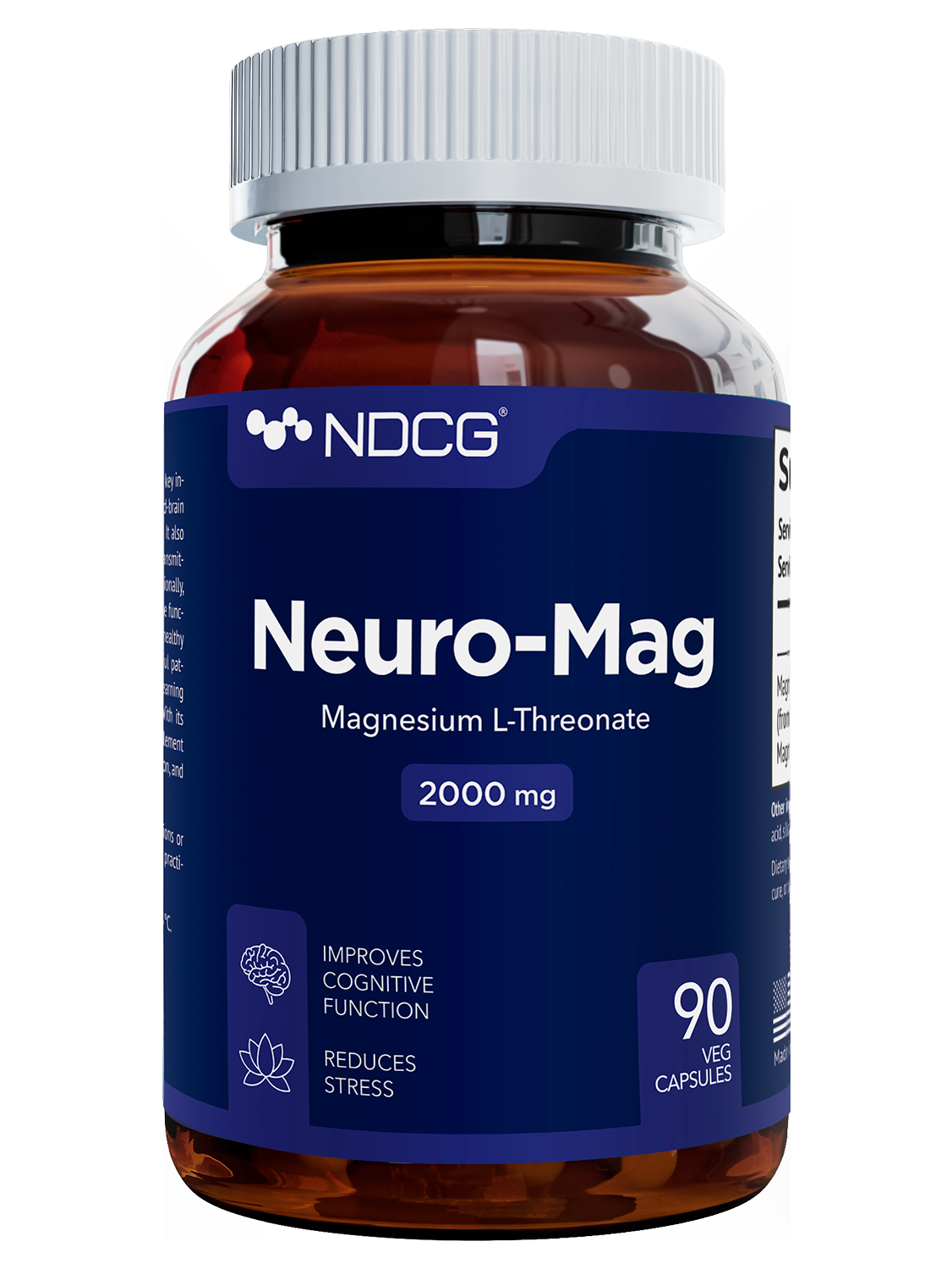 NDCG, Neuro-Mag (Магний L-треонат), капсулы, 90 шт.
