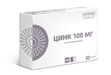 Supreme Pharmatech, Липосомальный Цинк (пиколинат), капсулы, 30 шт.