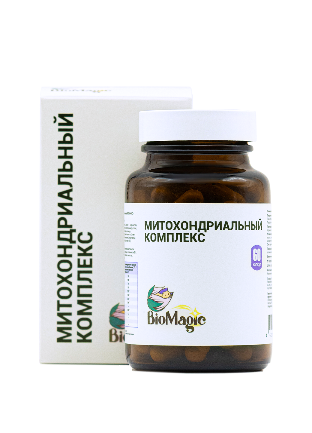BioMagic, Митохондриальный комплекс (для энергии), капсулы, 60 шт.