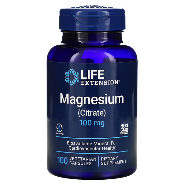 Life Extension, Магний, капсулы, 100 шт.