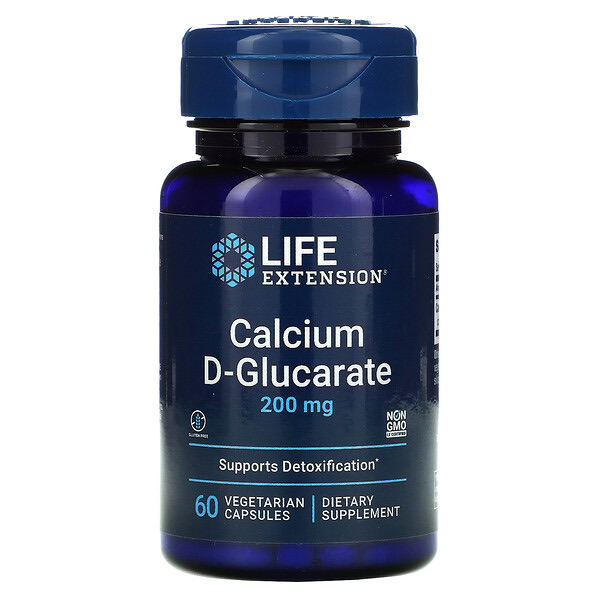 Life Extension, Calcium D-Glucarate (для детокса организма), капсулы, 60 шт.