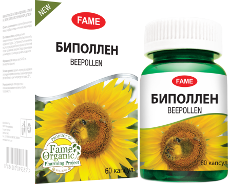 FAME, БиПоллен (антиоксидантный эффект), капсулы, 60 шт.