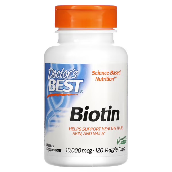 Doctor's Best, Биотин, капсулы, 120 шт.