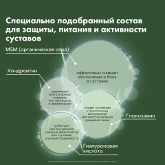 RestartBio, Глюкозамин, хондроитин и МСМ, капсулы, 120 шт.