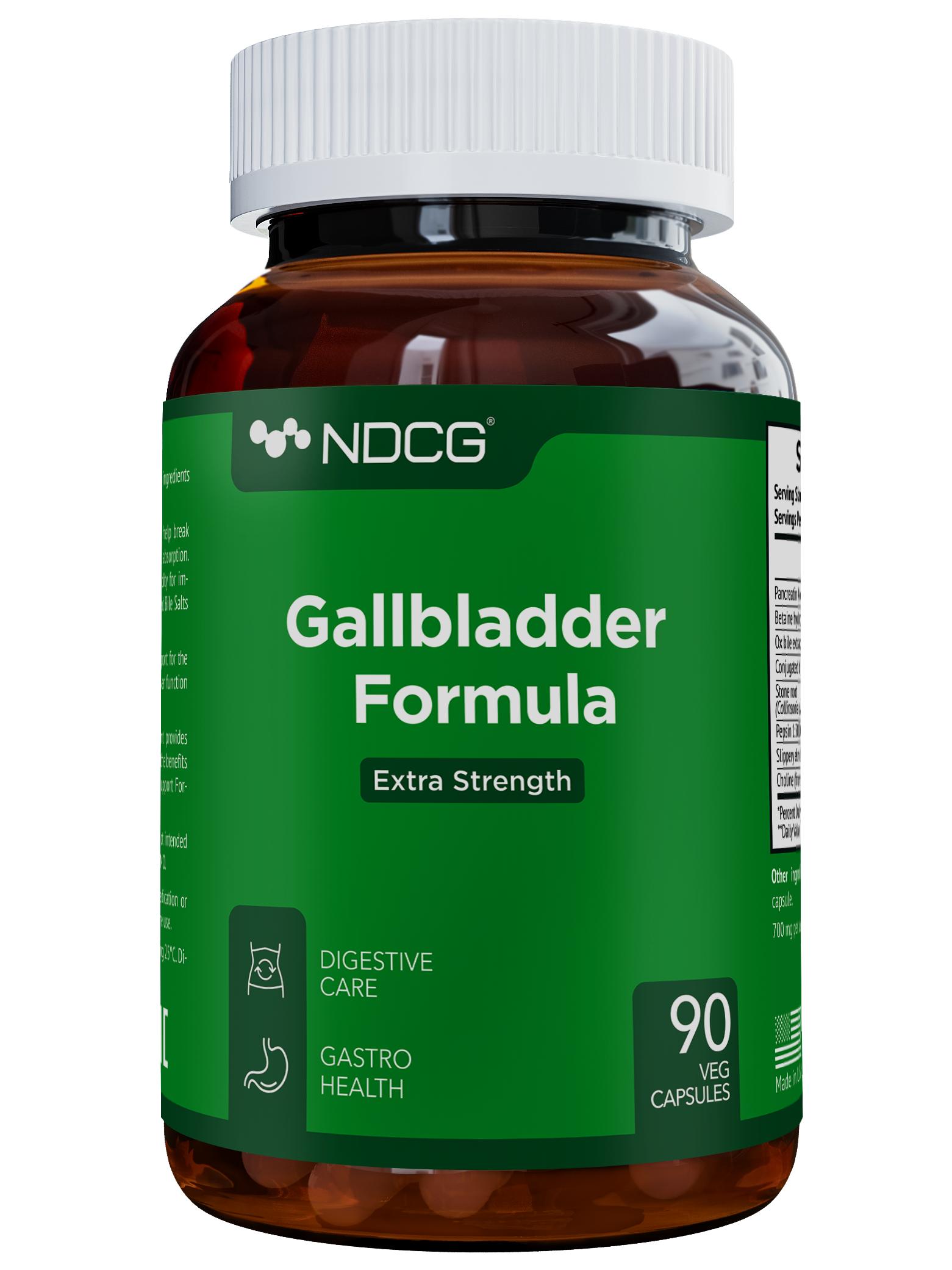 NDCG, Gallbladder Formula (для желчного пузыря), капсулы, 90 шт.
