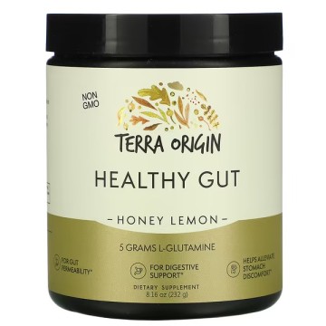 Terra Origin, Комплекс для здоровья кишечника, со вкусом мёда и лимона, порошок, 232 г
