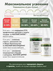 Restartbio, Магний (таурат), капсулы, 120 шт.
