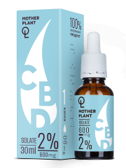 MotherPlant, CBD масло 2% «Изолят» (без привкуса), жидкость, 30 мл
