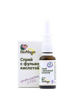 BioMagic, Спрей с фульвовой кислотой, жидкость, 30 мл