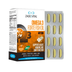 Zade Vital, Омега-3 форте, капсулы, 40 шт.