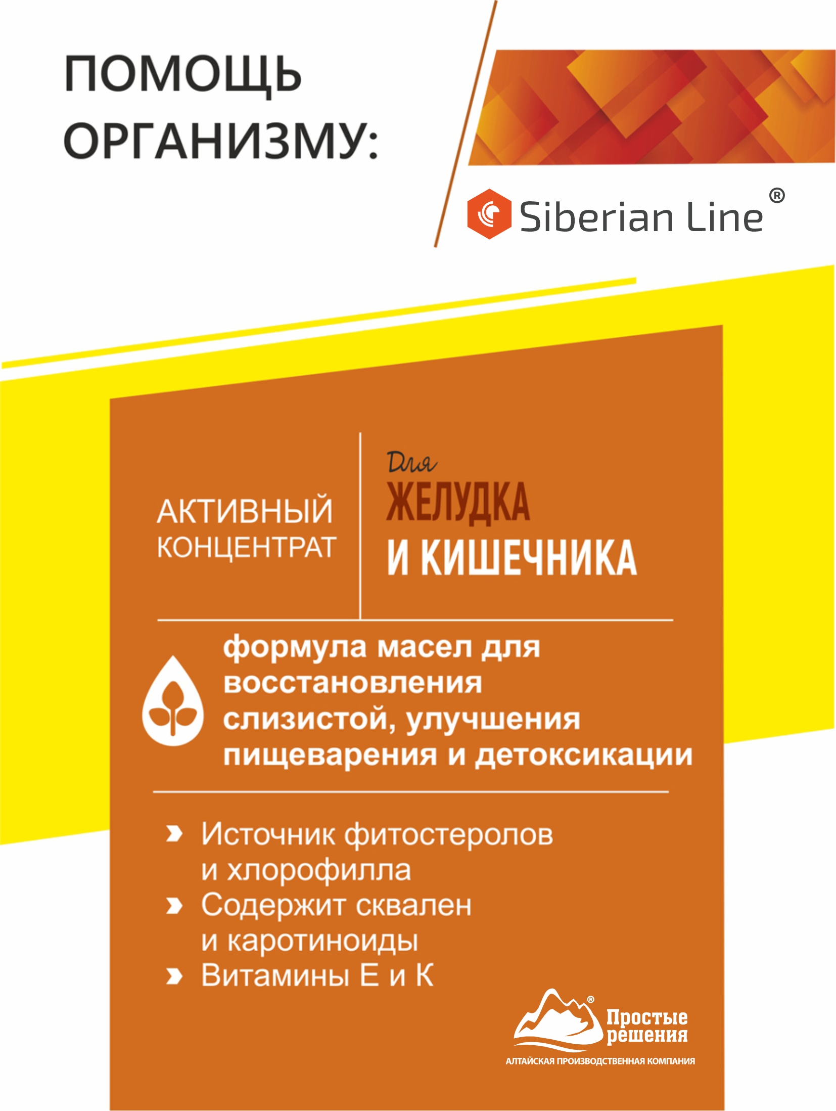 Алтай Простые решения, Для желудка и кишечника, капсулы, 170 шт.