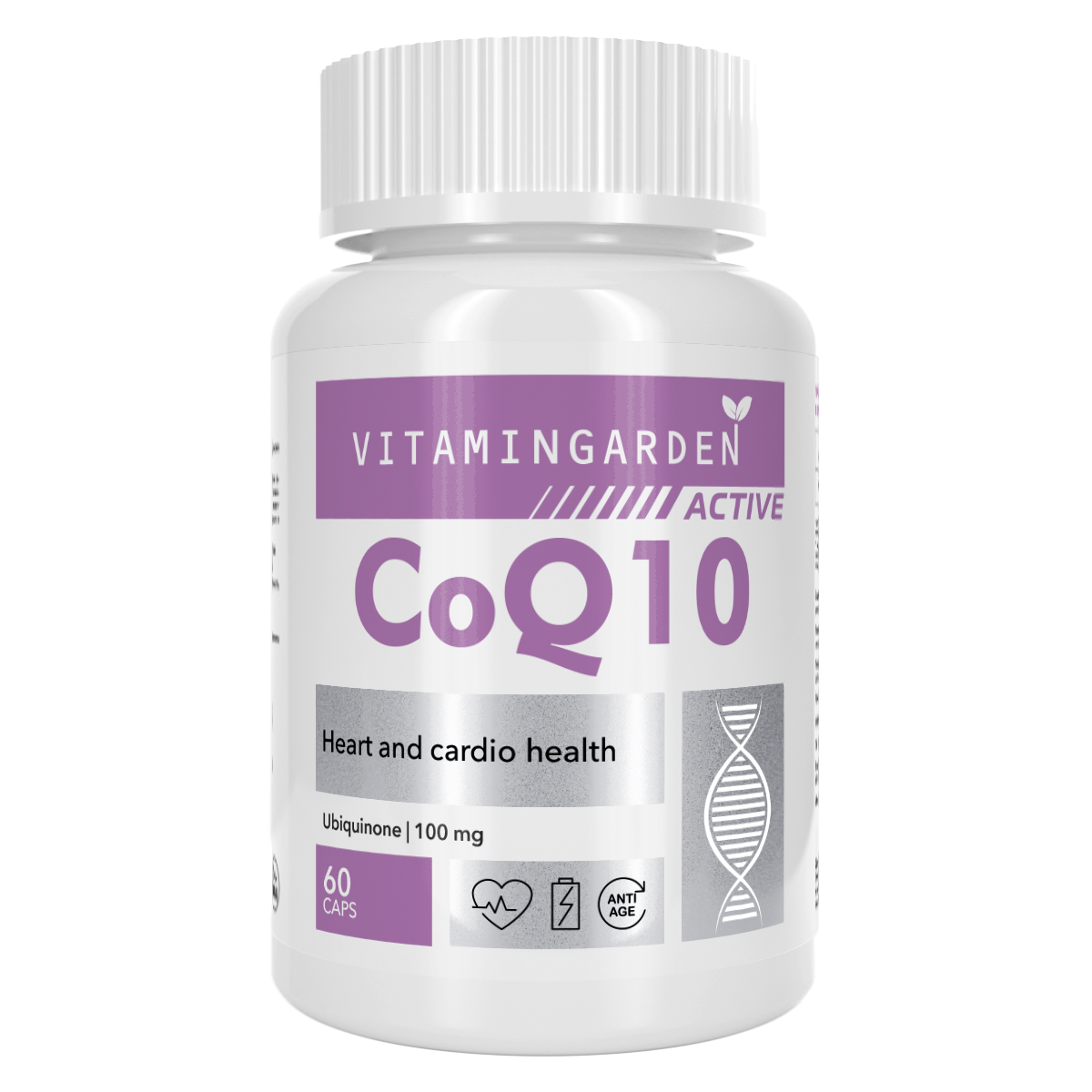 Vitamin Garden, Коэнзим Q10 (убихинон), капсулы, 60 шт.