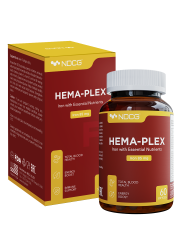 NDCG, Hema-Plex, витаминный комплекс с железом, капсулы, 60 шт.