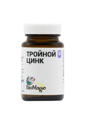 BioMagic, Тройной цинк (пиколинат, бисглицинат, малат), капсулы, 60 шт.