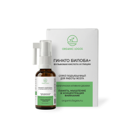 ORGANIC LOGOS, Гинкго Билоба, жидкость, 30 мл