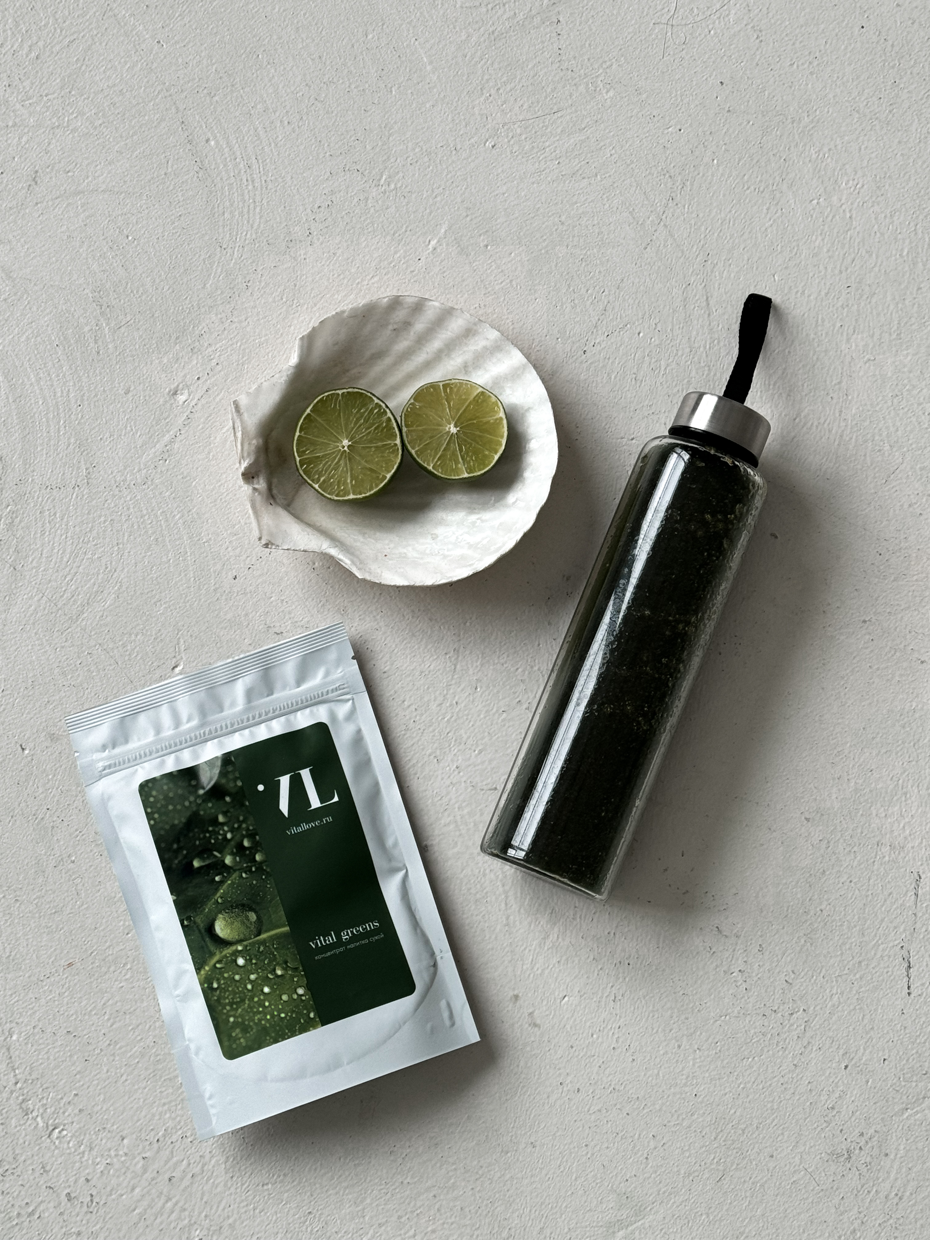 Vital Love, Vital Greens, Концентрат напитка сухой, порошок, 150 г