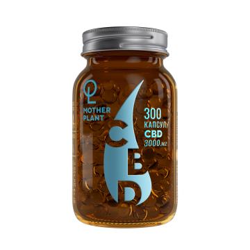 MotherPlant, Масло CBD, капсулы, 300 шт.