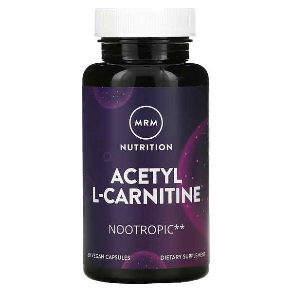 MRM Nutrition, Ацетил-L-карнитин, капсулы, 60 шт.