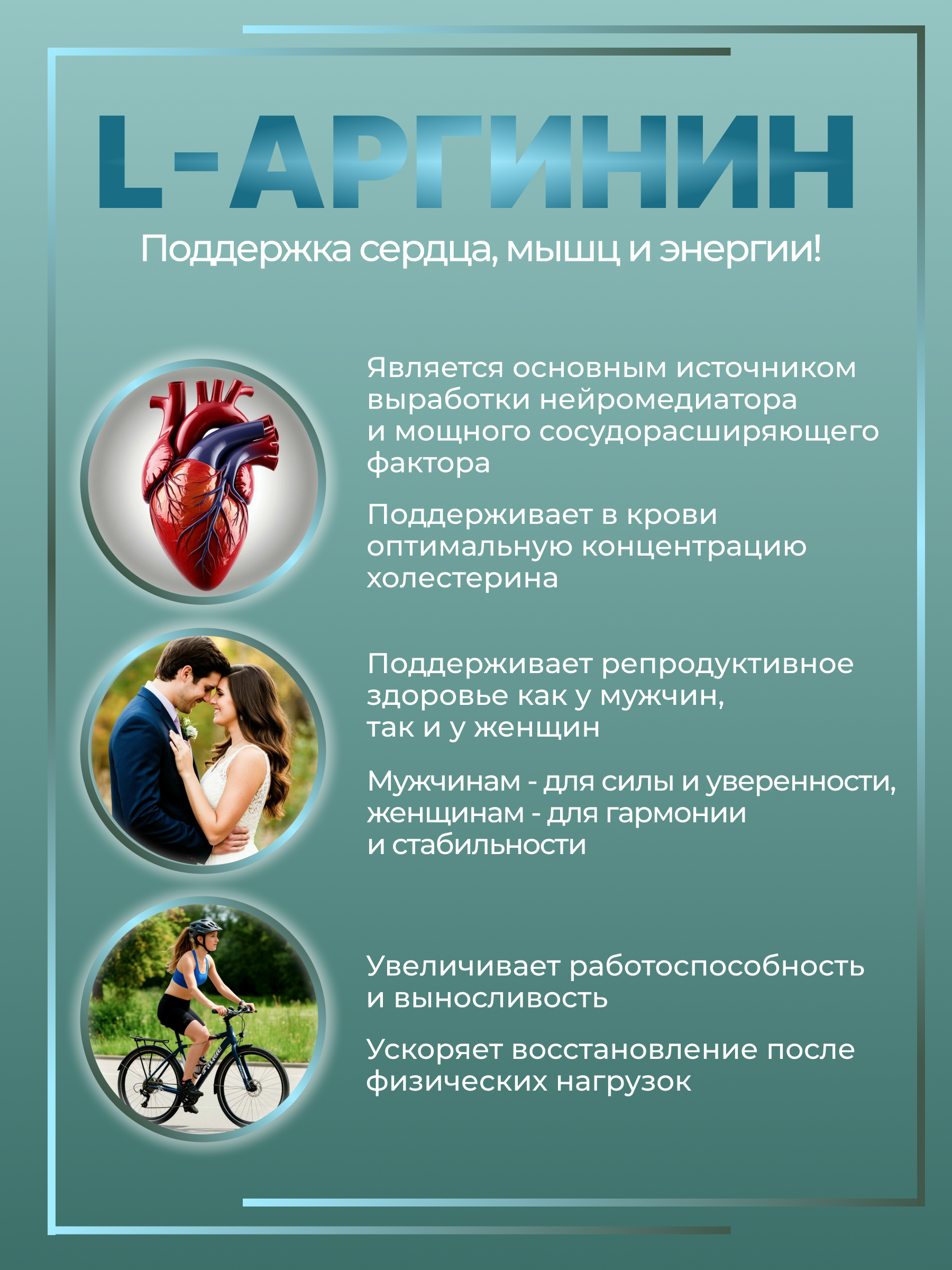 Алтай Простые решения, Комплекс L-Аргинин, капсулы, 60 шт.